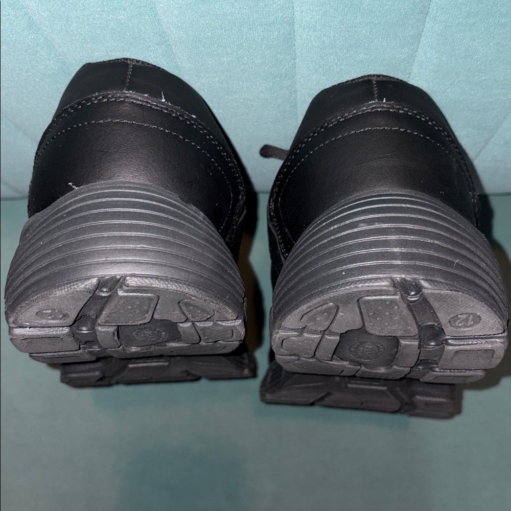 👟 Nunn Bush Comfort Gel Reed All Black Sneakers. 12 wide. New! - Picture 6 of 12
